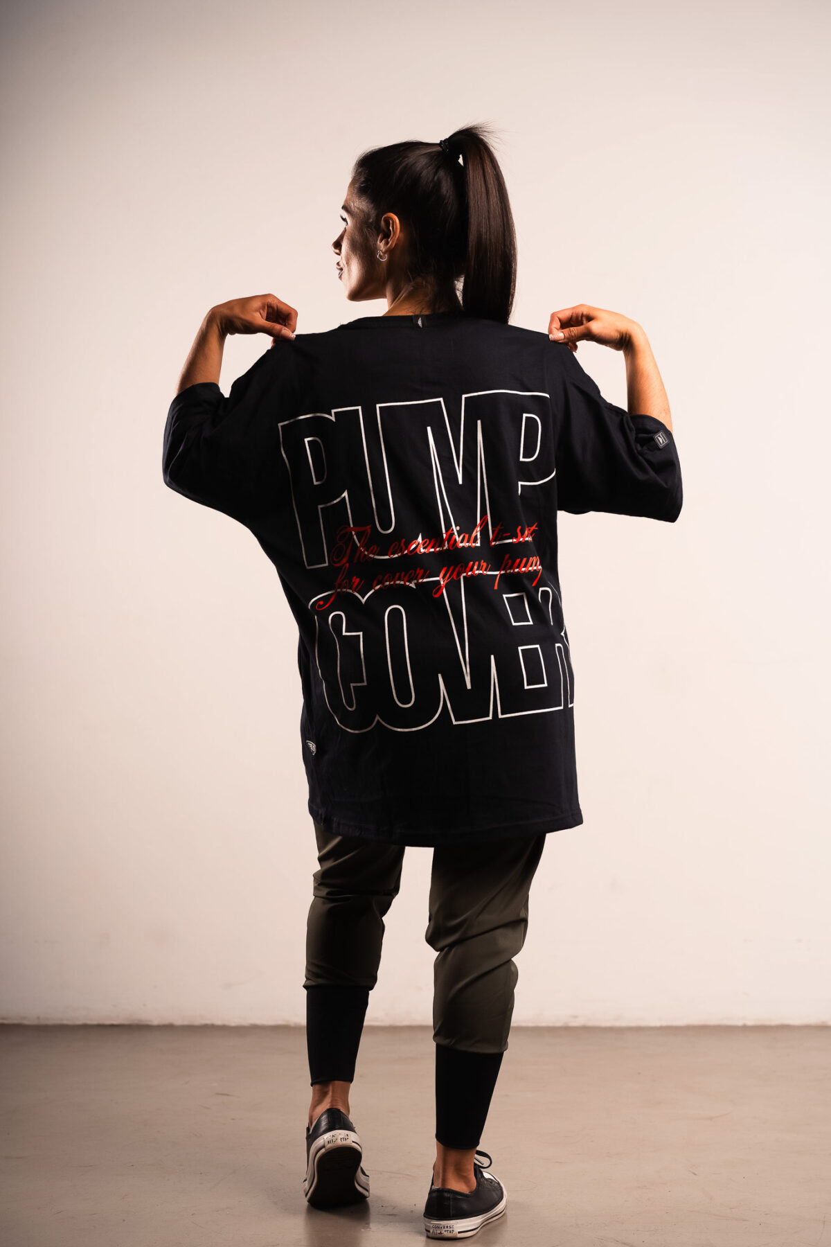 Remeron Oversized - Pump Cover - Negra - Imagen 8