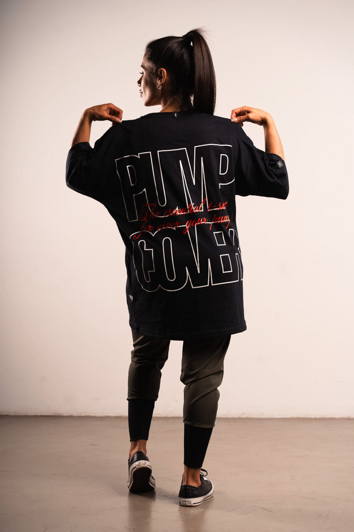 Remeron Oversized - Pump Cover - Negra - Imagen 7