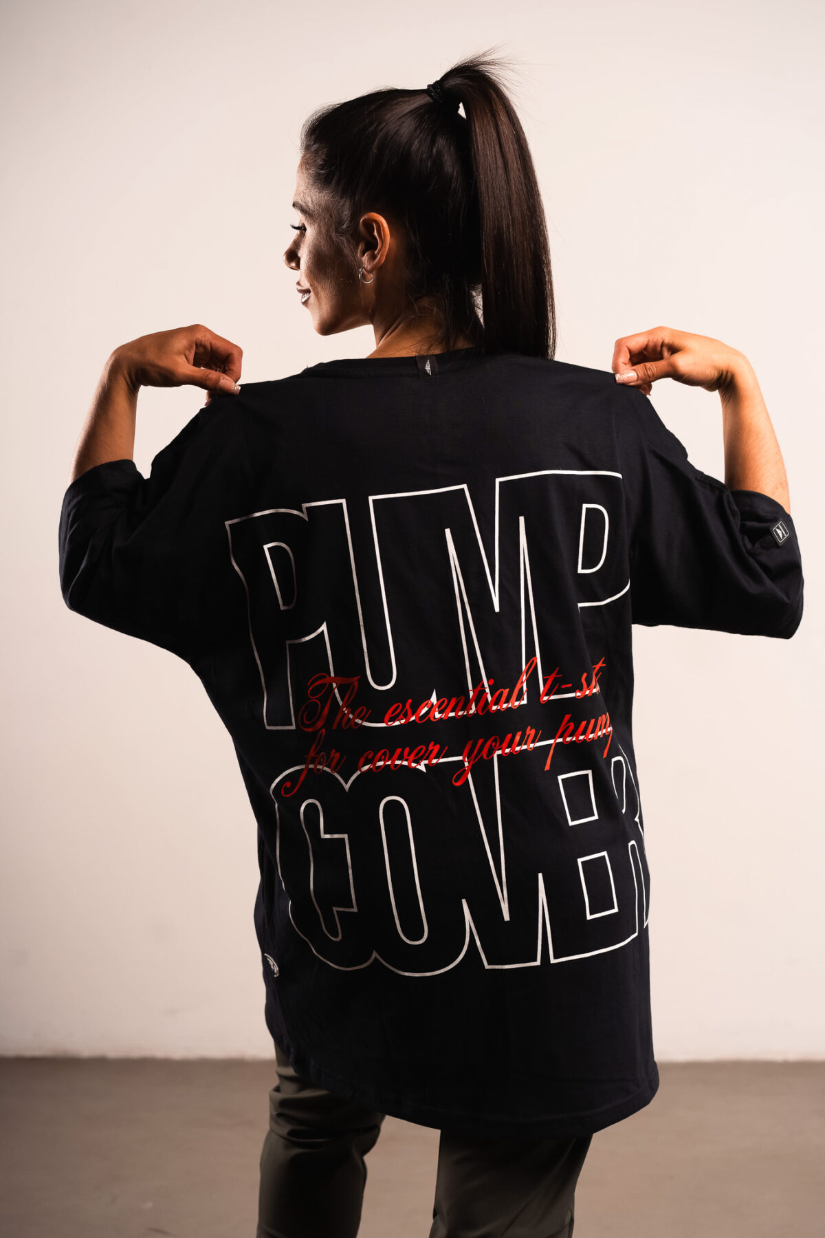 Remeron Oversized - Pump Cover - Negra - Imagen 3