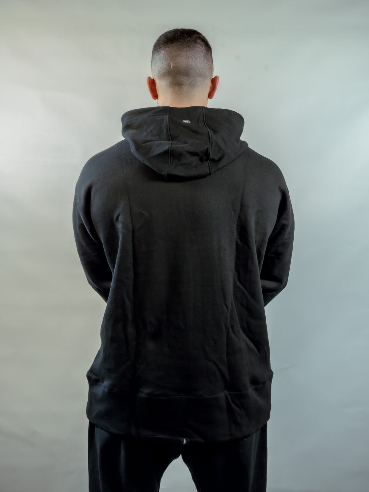 Hoodie Oversized - Must Collection - Negro - Imagen 5