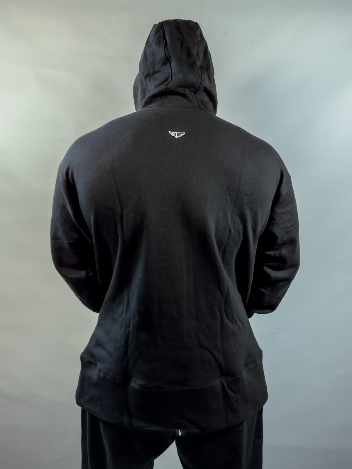 Hoodie Oversized - Must Collection - Negro - Imagen 8