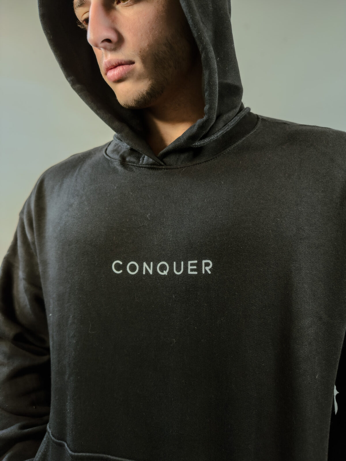 Hoodie Oversized - Must Collection - Negro - Imagen 10