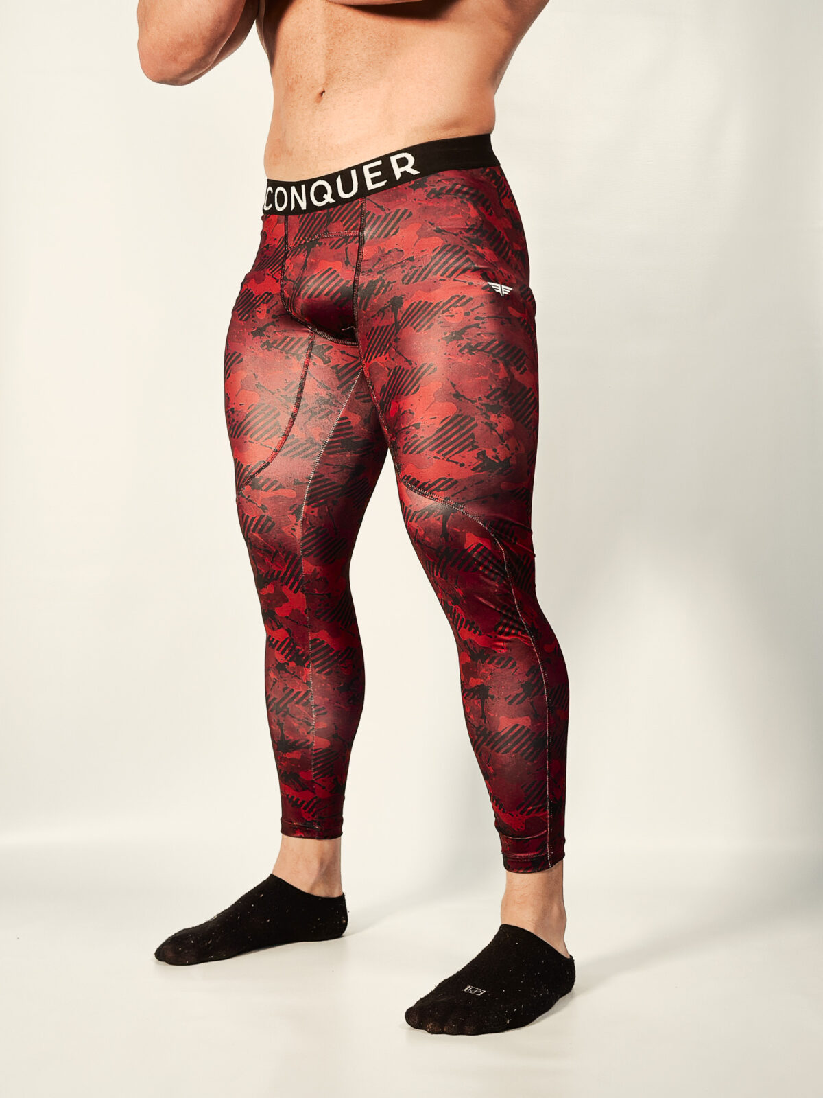 Tech Army Leggins - Red Skull - Imagen 18