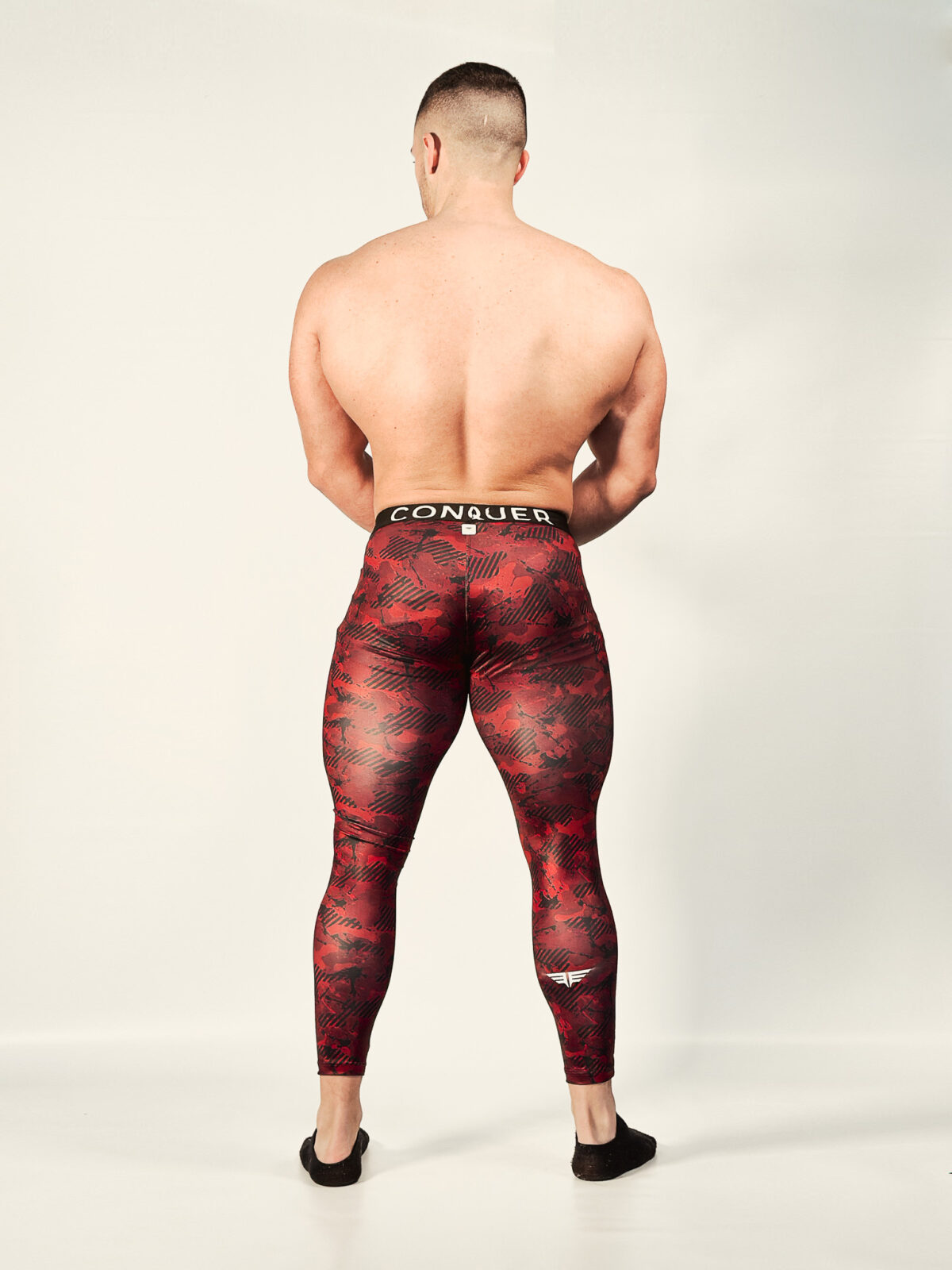 Tech Army Leggins - Red Skull - Imagen 14