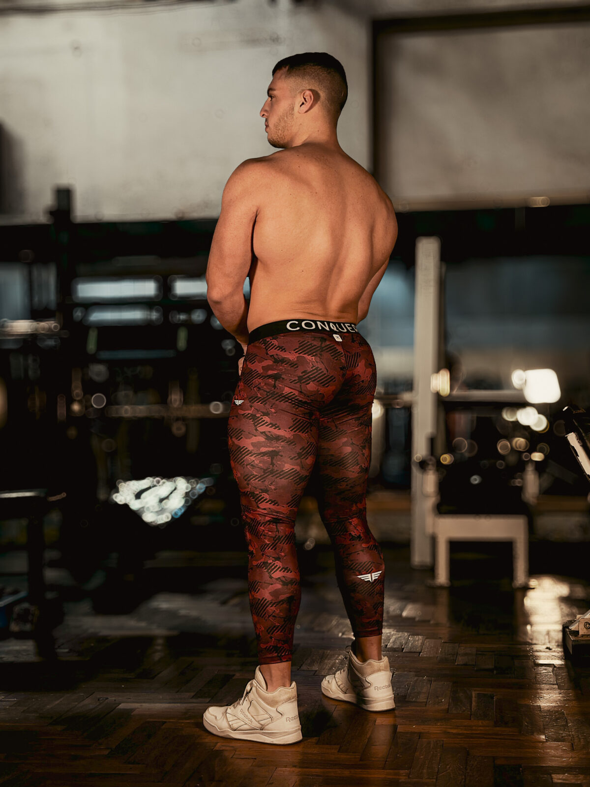 Tech Army Leggins - Red Skull - Imagen 5