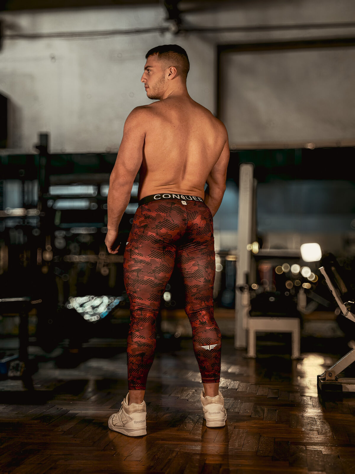 Tech Army Leggins - Red Skull - Imagen 2