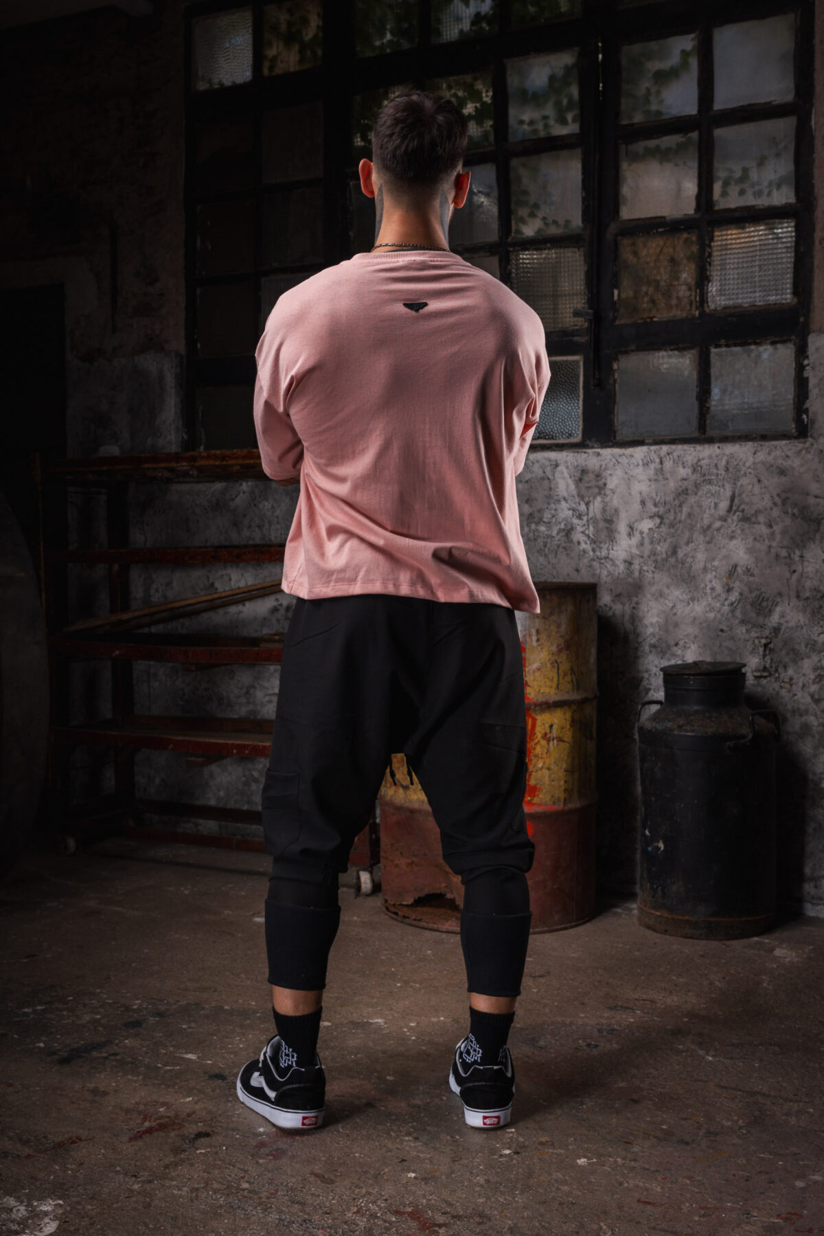 Remeron Cuadrado Oversized - Trashed - Rosa Vintage - Imagen 7