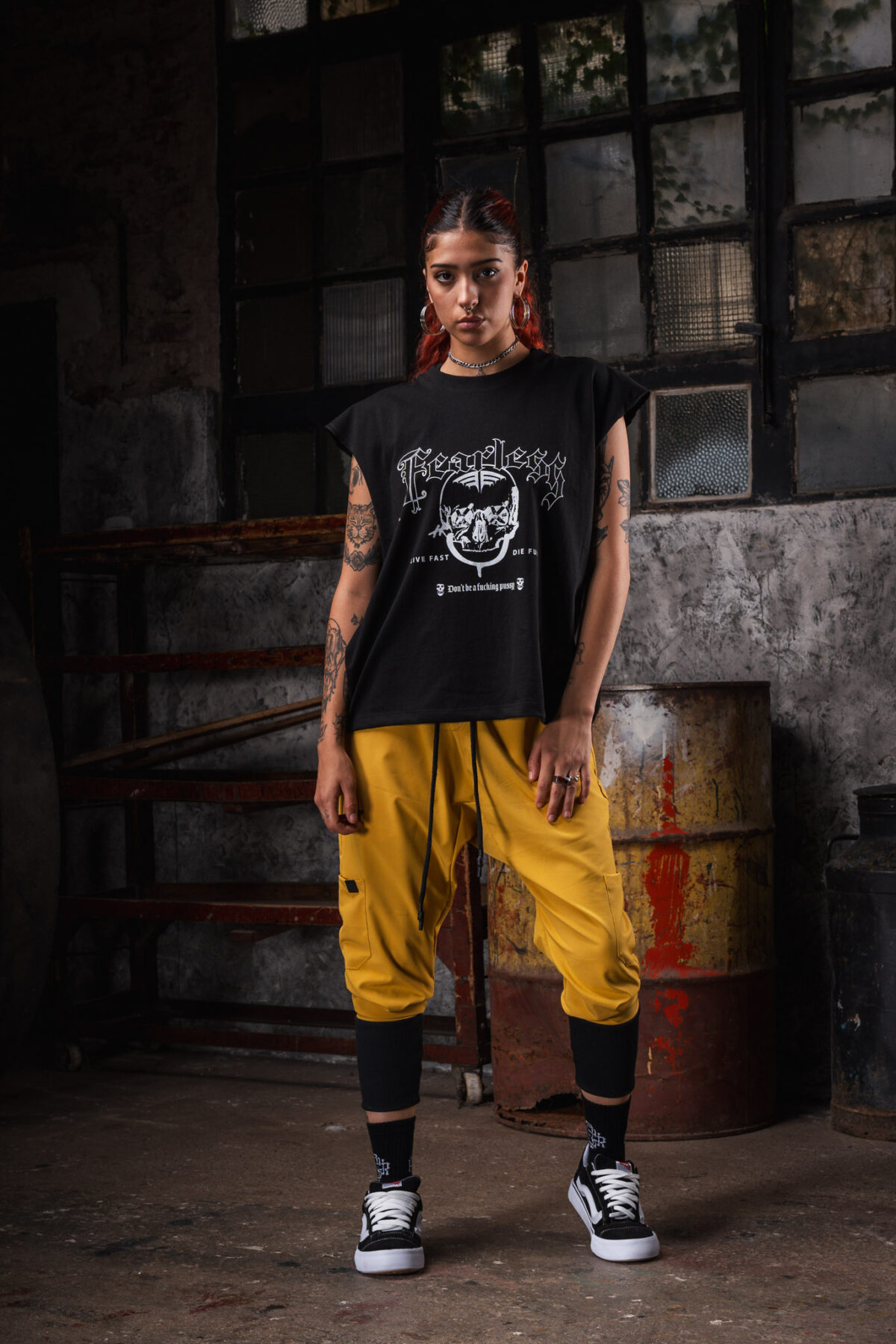 Remeron Cuadrado Oversized S/M - F*cking P*ssy- Negra - Imagen 7