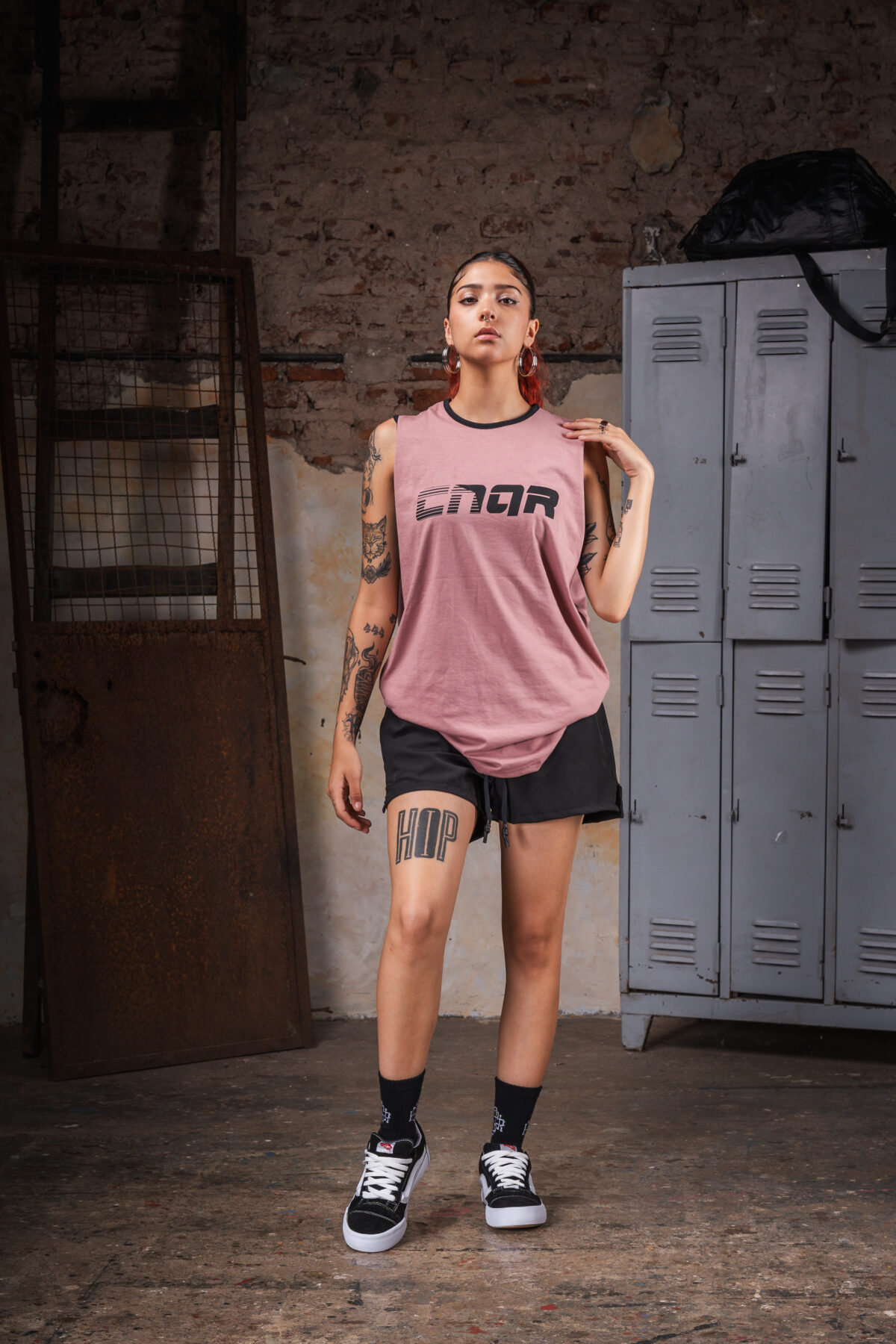 Remera sin mangas - Fearless Collection - Progressive - Rosa Viejo - Imagen 8