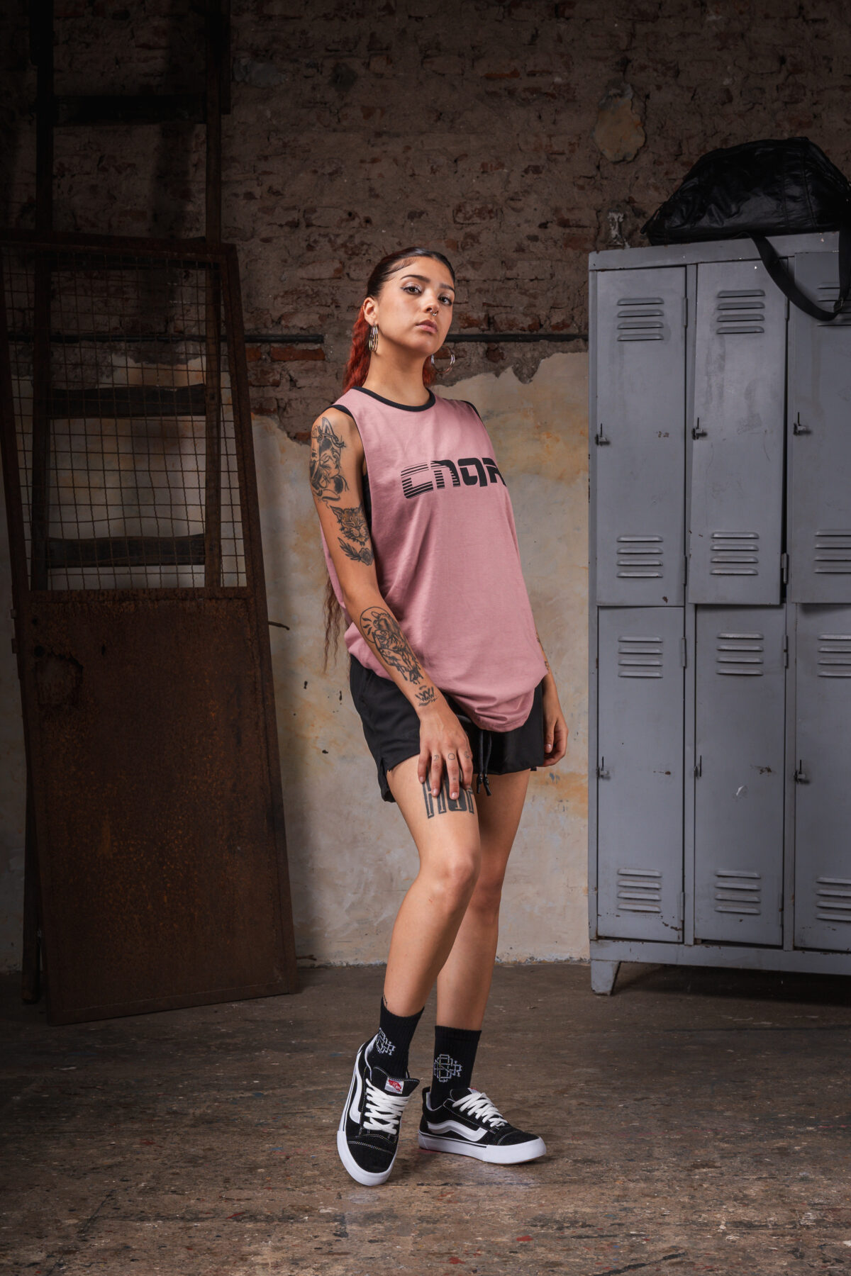 Remera sin mangas - Fearless Collection - Progressive - Rosa Viejo - Imagen 10