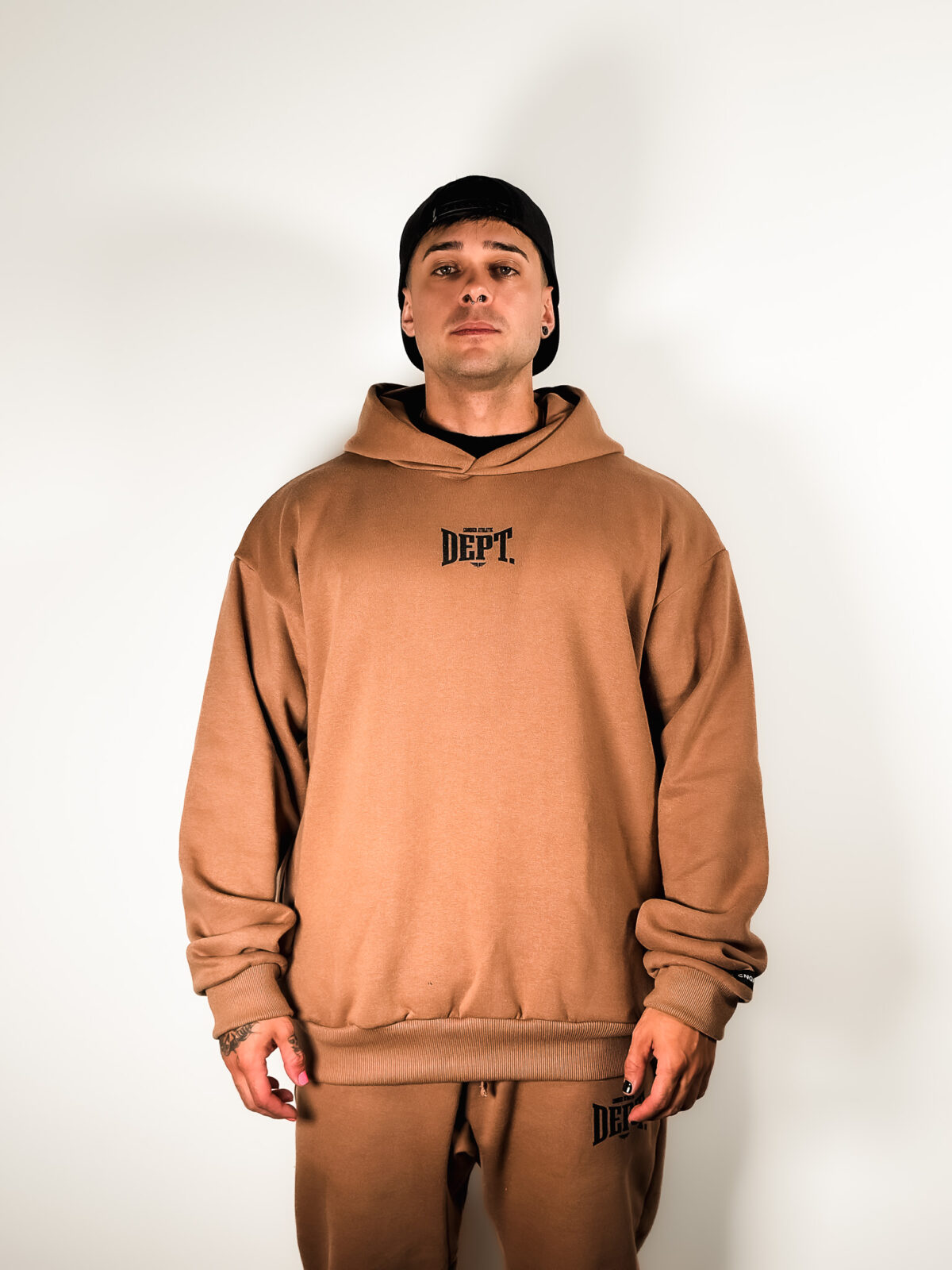 Hoodie Oversized - Athletic Department - Camel