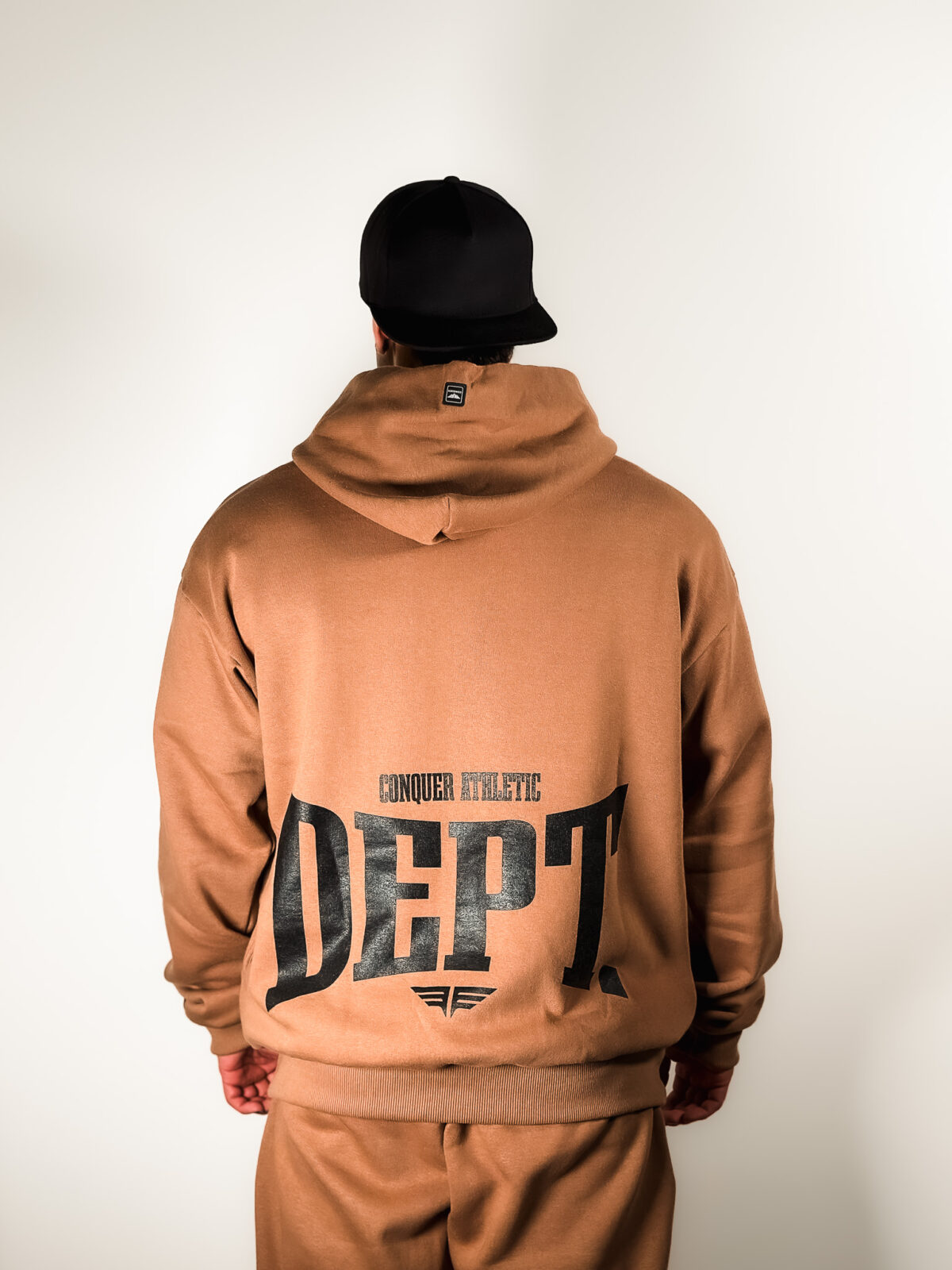 Hoodie Oversized - Athletic Department - Camel - Imagen 14