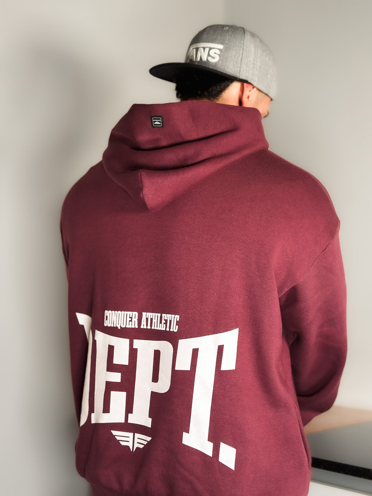 Hoodie Oversized - Athletic Department - Borravino - Imagen 13