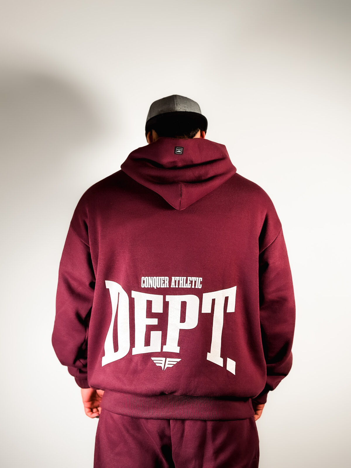 Hoodie Oversized - Athletic Department - Borravino - Imagen 16