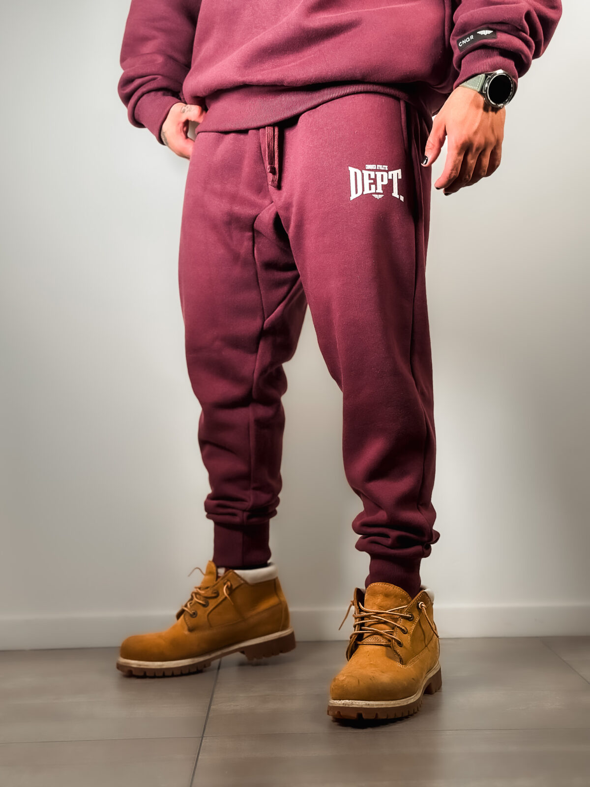 Jogging Oversized - Athletic Department - Borravino - Imagen 5