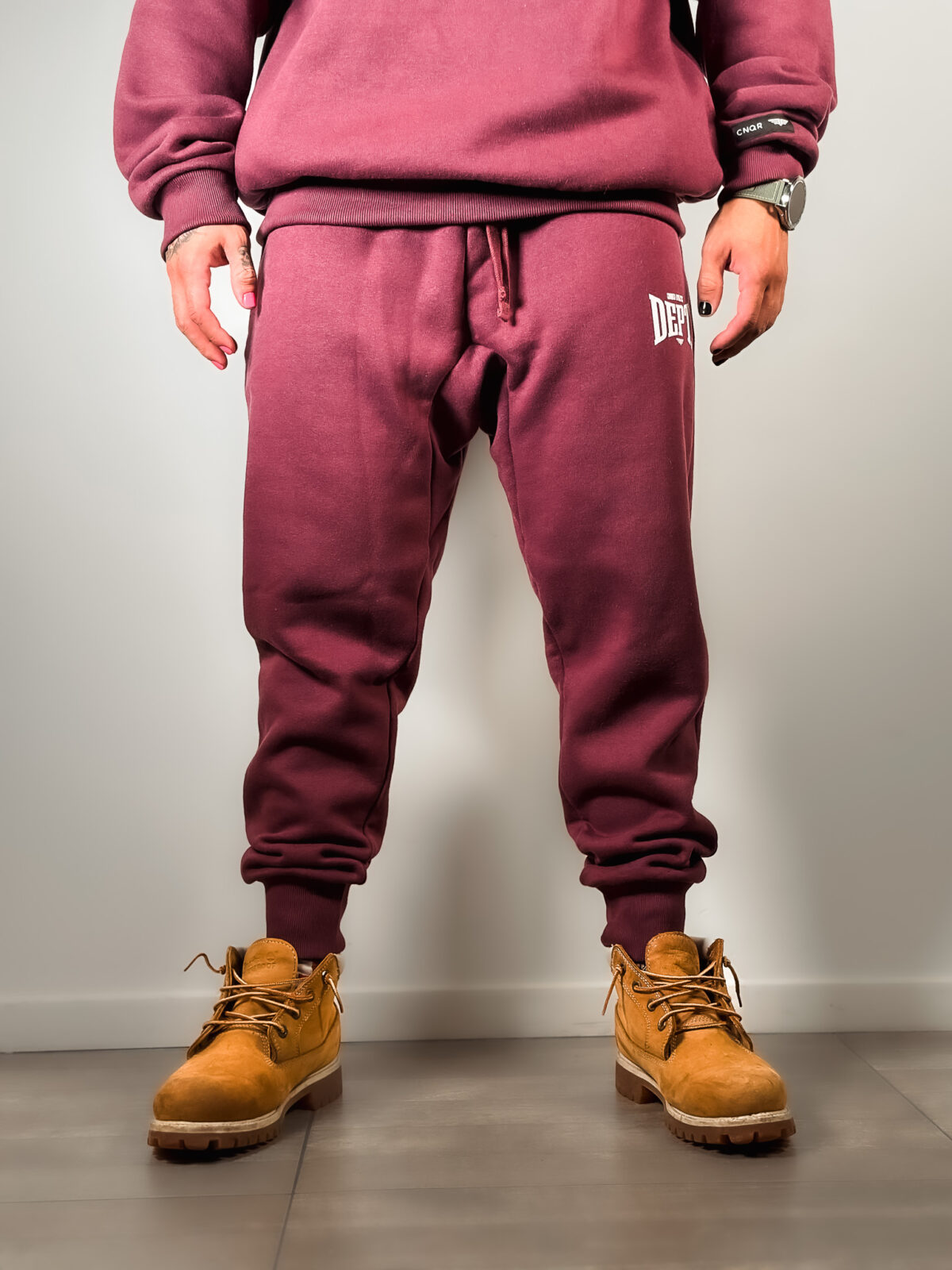 Jogging Oversized - Athletic Department - Borravino - Imagen 6