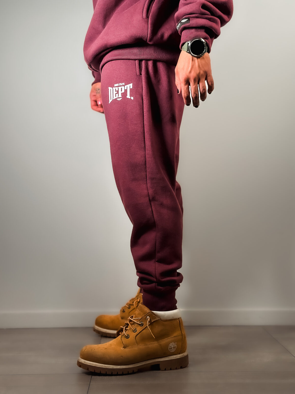 Jogging Oversized - Athletic Department - Borravino - Imagen 7